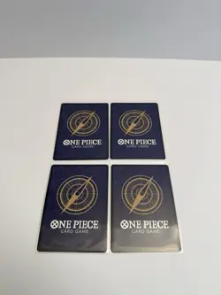 4x Monkey.D.Luffy OP07-109 Prb02 (Reprint) One Piece TCG Card Game Playset NM - Image 2