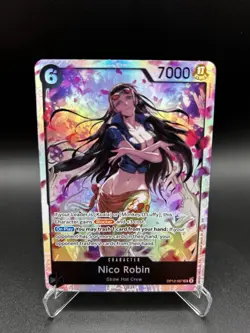 Nico Robin OP12-087 SR - One Piece: Legacy of the Master English - Image 1