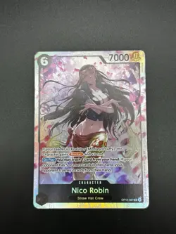 Nico Robin OP12-087 SR - One Piece: Legacy of the Master English - Image 2