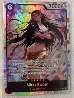 Nico Robin SR One Piece Legacy of the Master OP12-087 NM - Image 1