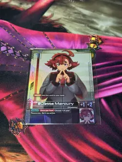 Gundam Card Game Suletta Mercury New Type Challenge PR Promo - Image 1