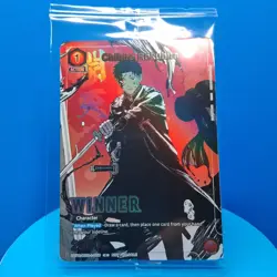 Chihiro Rokuhira (Winner) - Union Arena Promotion Card Kagurabachi Sealed - Image 1