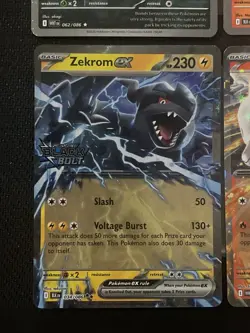 Unova Heavy Hitters Premium Collection Stamped Promo Cards - Qty 4 Cards. - Image 2