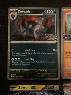 Unova Heavy Hitters Premium Collection Stamped Promo Cards - Qty 4 Cards. - Image 5