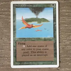 Revised 3rd Edition Birds of Paradise Magic: The Gathering MTG - Image 1