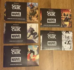 MTG Secret Lair x Marvel’s Spider-Man The Non-Foil Web-Slinger Bundle SEALED - Image 1