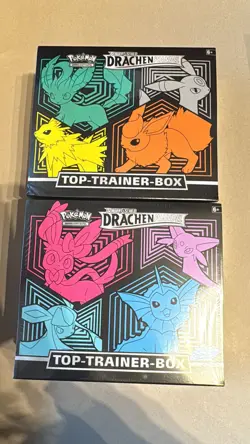 Pokemon Drachenwandel Top Trainer Box SET Deutsch [LUJF] + [SEGV] Sealed OVP - Image 1