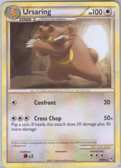 Ursaring - 37/95 - Rare - Call of Legends - Pokemon - Image 1