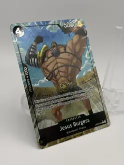 One Piece Jesus Burgess OP09-086 Alt Art Foil - PRB02 The Best Vol 2 NM ENGLISH - Image 2