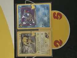 Pokemon Celebrations Team Rocket Lot 2 Cards Dark Gyarados Rocket's Zapdos - Image 1
