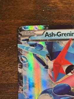 Pokemon TCG Ash-Greninja EX Black Star Promo Holo Card Ultra Rare XY133 - Image 2