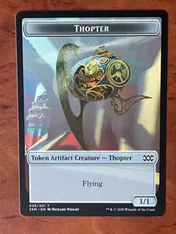 Thopter Token MTG Magic the Gathering Card NM Near Mint 2XM - Image 1