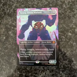 Krang, Utrom Warlord - FOIL Borderless Mythic - MTG TMNT - 0221 NM - Image 1