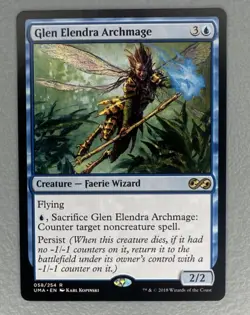 MTG - Glen Elendra Archmage | Ultimate Masters | 058/254 R | NM - Image 1