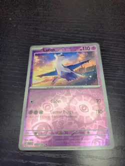 Pokemon Paradox Rift Latios 073/182 Cosmos Holo Exclusive - Image 1