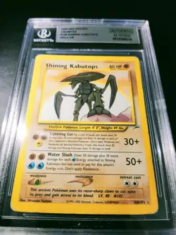 Pokemon Shining Kabutops Neo Destiny BGS Altered Eng No Goldstar - Image 2