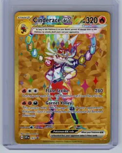 Cinderace ex 163 Holofoil Promo Scarlet & Violet Promo Pokemon Near Mint - Image 1