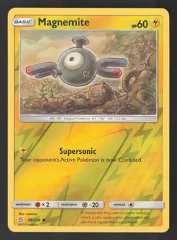 Magnemite 58/236 Reverse Holo Pokemon SM - Unified Minds - Image 1