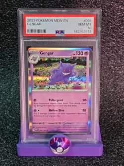 2023 Pokemon Scarlet and Violet 151 Gengar #94 PSA 10 - Image 1