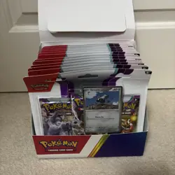 Pokemon TCG SV02 Paldea Evolved 3 Pack Triple Blister Unsealed Display (36 Pack) - Image 1