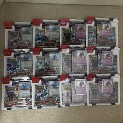 Pokemon TCG SV02 Paldea Evolved 3 Pack Triple Blister Unsealed Display (36 Pack) - Image 2
