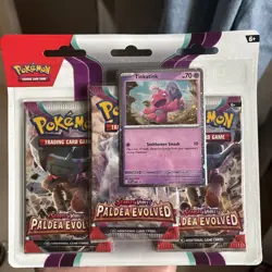 Pokemon TCG SV02 Paldea Evolved 3 Pack Triple Blister Unsealed Display (36 Pack) - Image 4