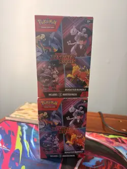 Pokemon Destined Rivals Booster Bundle Scarlet & Violet TCG Sealed New Lot Of 2 - Image 2
