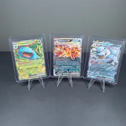 Charizard EX 54/91 & Venusaur EX 3/165 & Blastoise EX 9/165 Pokemon TCG - Image 1