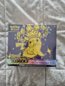 Pokemon TCG - Surging Sparks Pokemon Center - Elite Trainer Box - Sealed ETB - Image 1