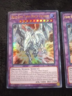 Blue-Eyes Twin Burst Dragon - LCKC-EN058 - Ultra Rare - 1st Edition - Image 3