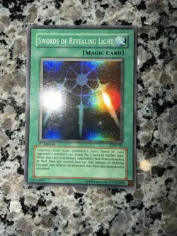 Yu-Gi-Oh! TCG Swords of Revealing Light LOB-101 First Edition - Image 1