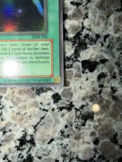 Yu-Gi-Oh! TCG Swords of Revealing Light LOB-101 First Edition - Image 4