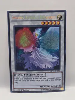 Armades, Keeper of Boundaries MP14-EN095 1st Edition Secret Rare Yugioh TCG VLP - Image 1