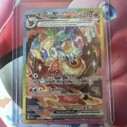 Flareon ex 146/131 SV: Prismatic Evolutions NM Pokemon Card TCG Super Clean! - Image 1