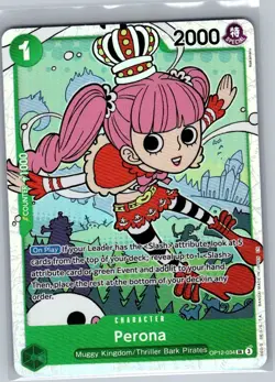 Perona OP12-034 SR Legacy of the Master - One Piece Card - NM - Image 1