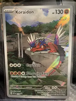 Koraidon 014 Scarlet & Violet Promo Full Art Holo Card NM Condition - Image 1