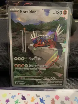 Koraidon 014 Scarlet & Violet Promo Full Art Holo Card NM Condition - Image 2
