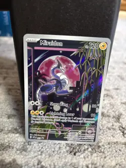 Miraidon 013 Pokemon TCG Scarlet & Violet Full Art Holo Promo Card NM Condition - Image 1