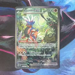 Pokemon Koraidon ex Special Illustration Rare Full Art Holo Card SV01 247/198 - Image 1