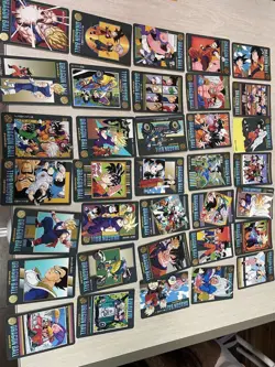 Dragon Ball Carddass Visual Adventure 63 pieces set Trading cards Anime - Image 3