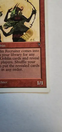 MTG Anthologies- Goblin Recruiter Regular - Image 4