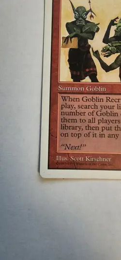 MTG Anthologies- Goblin Recruiter Regular - Image 5