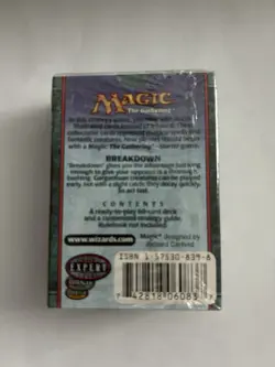 Magic the Gathering Nemesis Breakdown Deck Brand New SEALED!! - Image 2