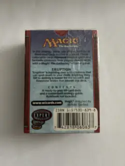 Magic the Gathering Nemesis Eruption Deck Brand New SEALED! - Image 2
