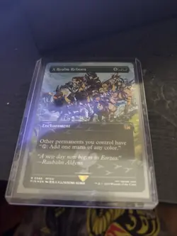 A Realm Reborn (Borderless) (Chocobo Track Foil) Final Fantasy Foil - Image 1