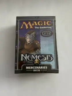 Magic the Gathering Nemesis Mercenaries Deck Brand New SEALED!! - Image 1
