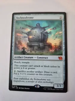 1x Technodrome Mythic Rare Teenage Mutant Ninja Turtles 179 NM x1 - Image 1