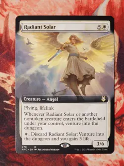 Radiant Solar Extended Commander: Adventures Forgotten Realms Magic MTG AFC - Image 1