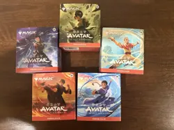 MAGIC THE GATHERING AVATAR THE LAST AIRBENDER PRERELEASE KIT [SET OF 5] - Image 1