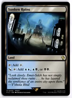 Sunken Ruins NM FIC Commander: FINAL FANTASY MTG - Image 1